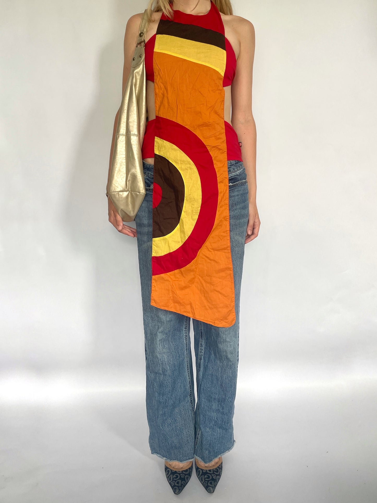 French vintage knee length top
