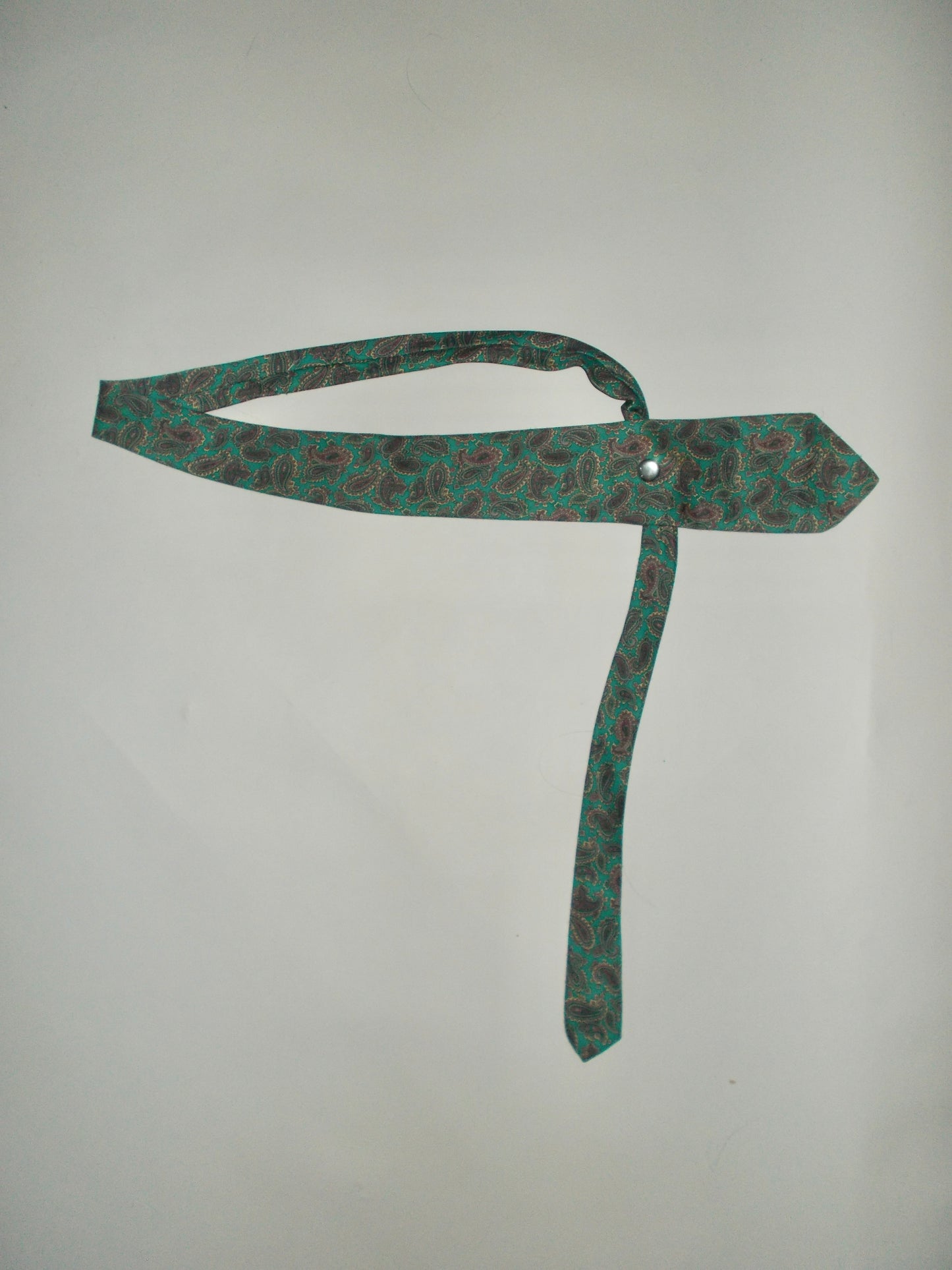 32 inch tie belt: paisley