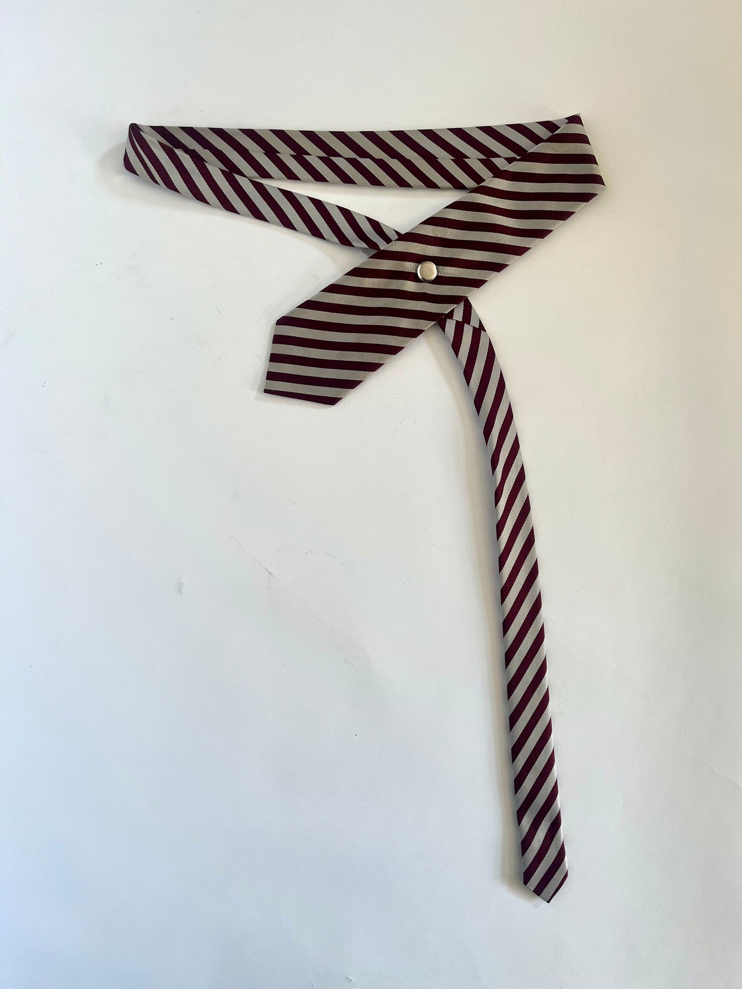 30 inch tie belt: stripe