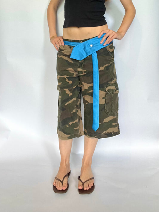 33 inch tie belt: Blue