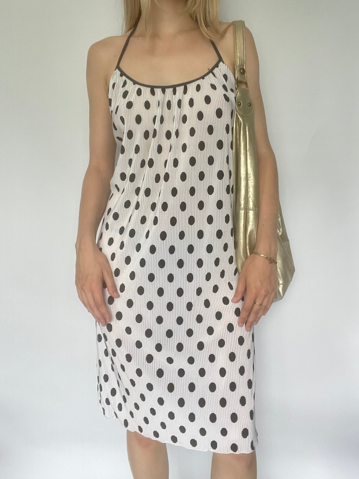 2000’s John Galliano polka dot dress