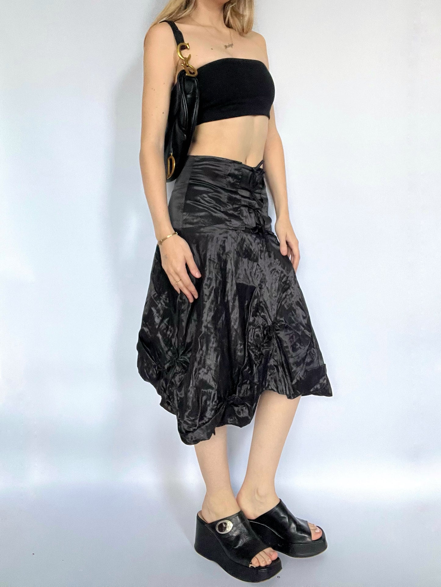 90’s gothic bubble skirt