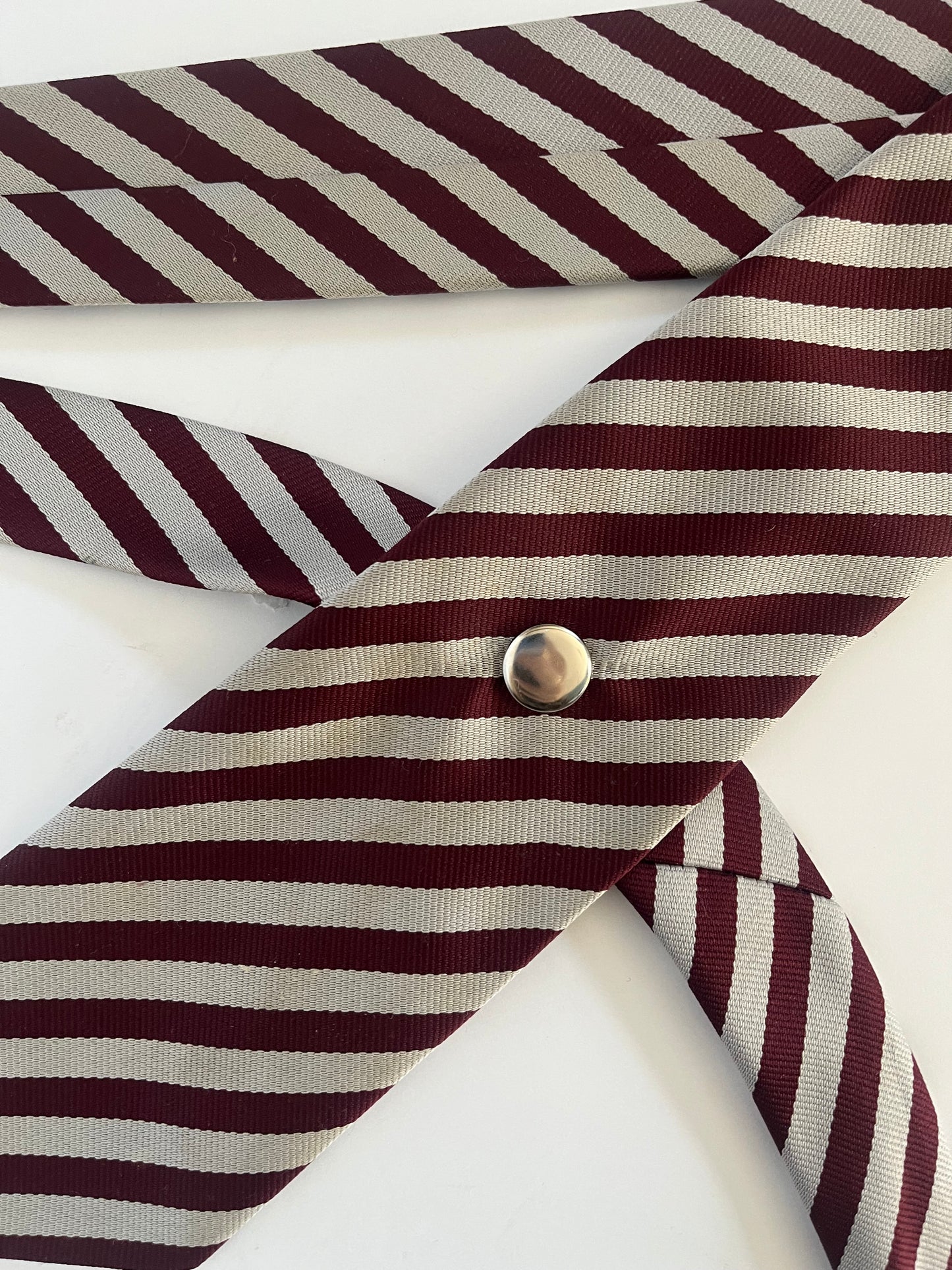 30 inch tie belt: stripe