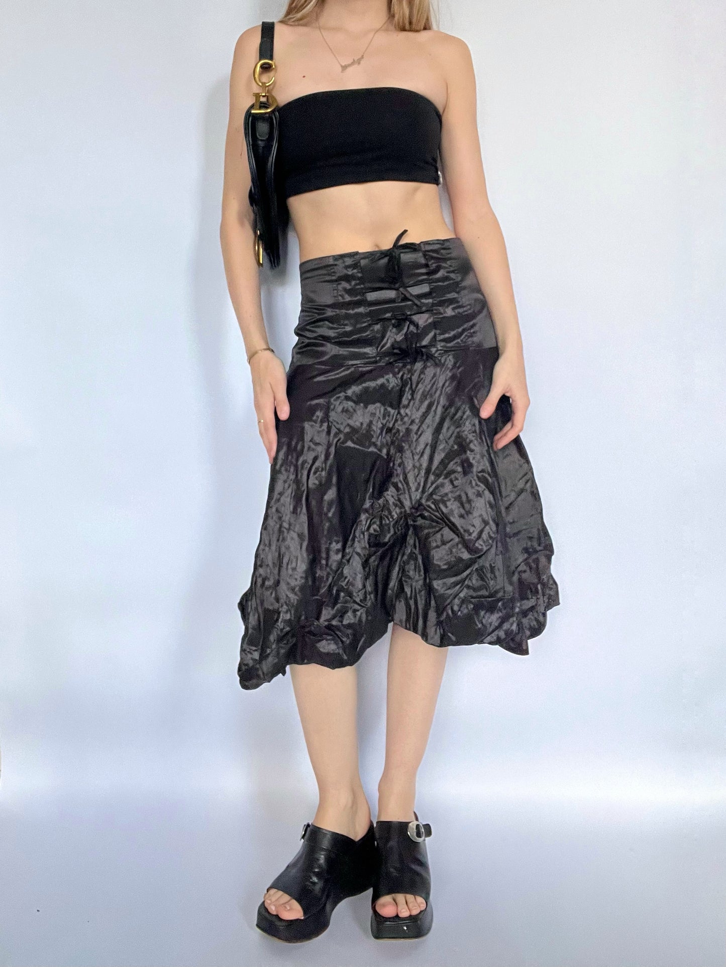 90’s gothic bubble skirt