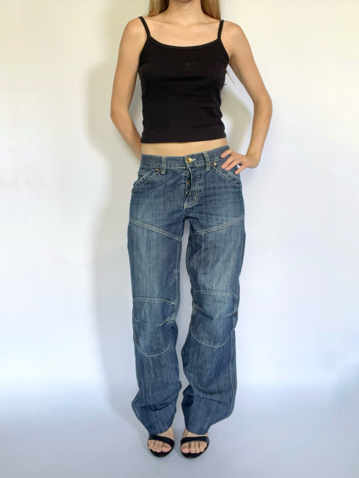 G-STAR RAW printed straight leg jeans