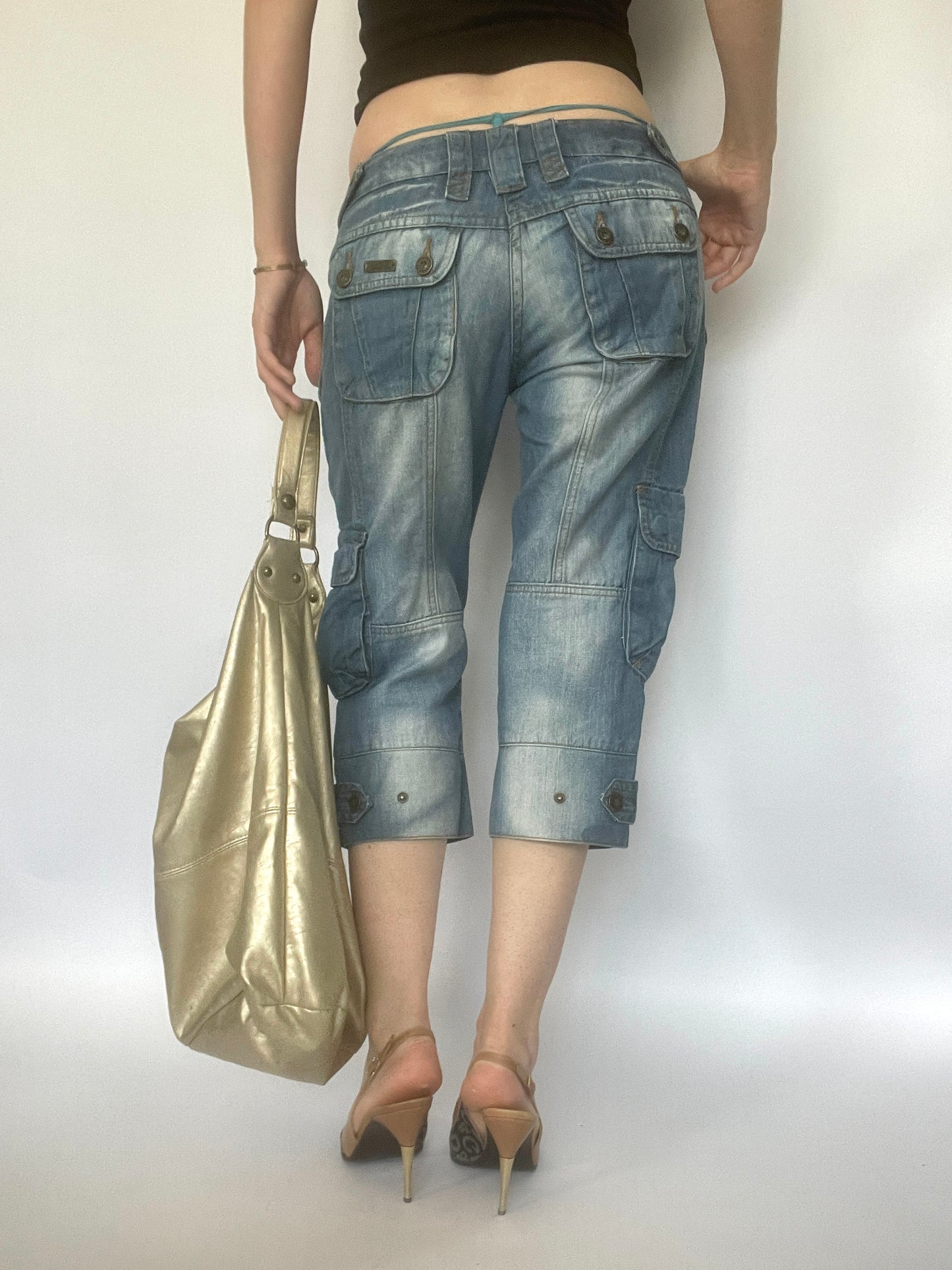 2000’s Diesel denim capris