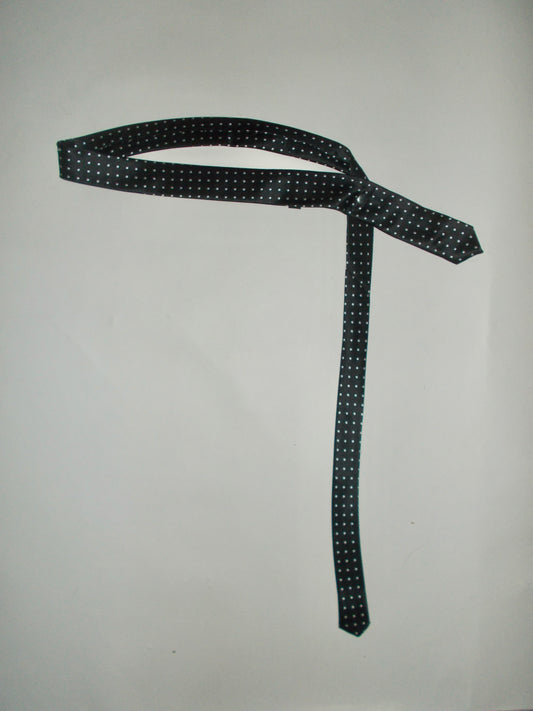 31 inch tie belt: polka dot