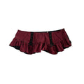 Lip Service micro mini striped skirt