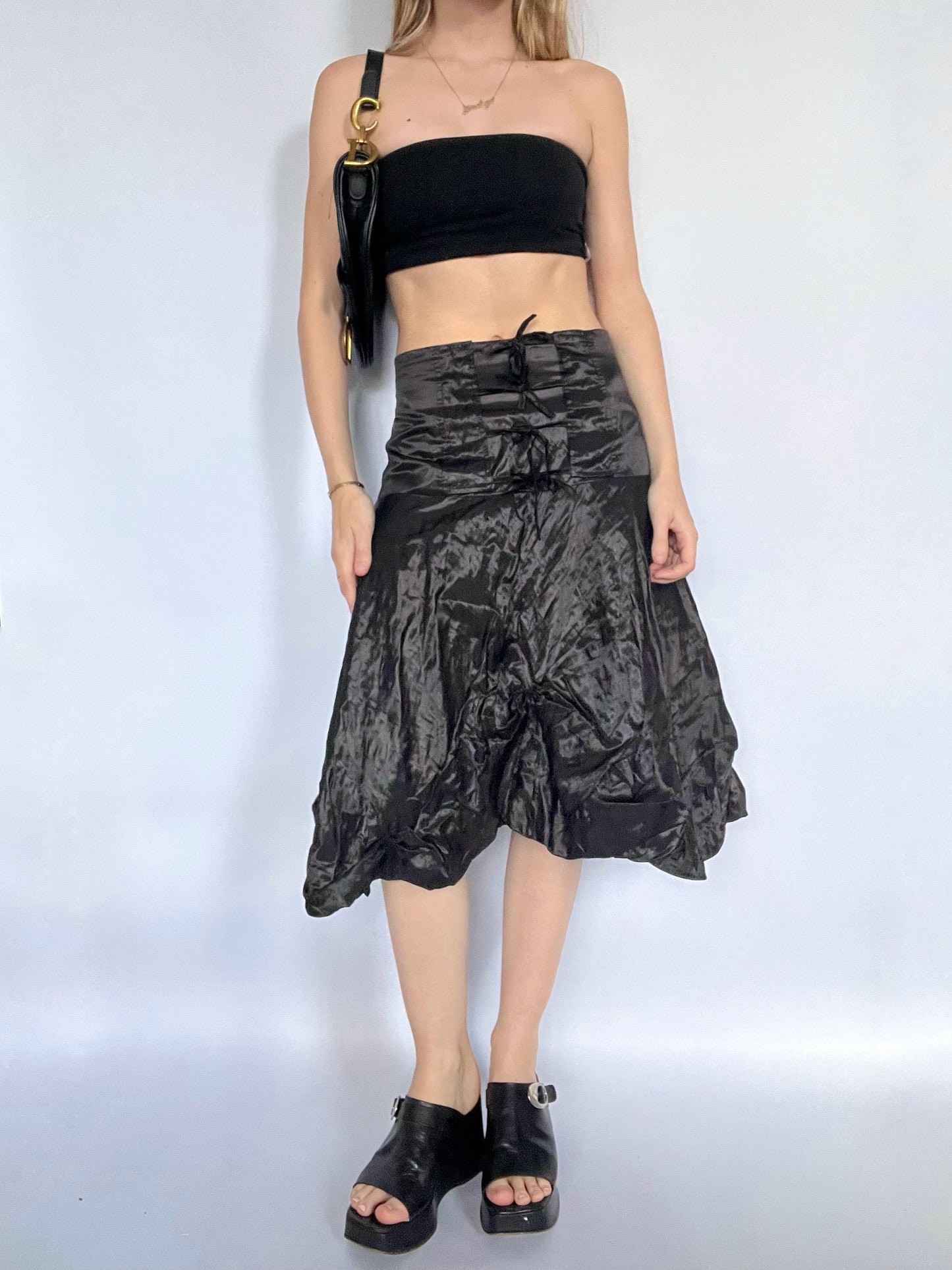 90’s gothic bubble skirt