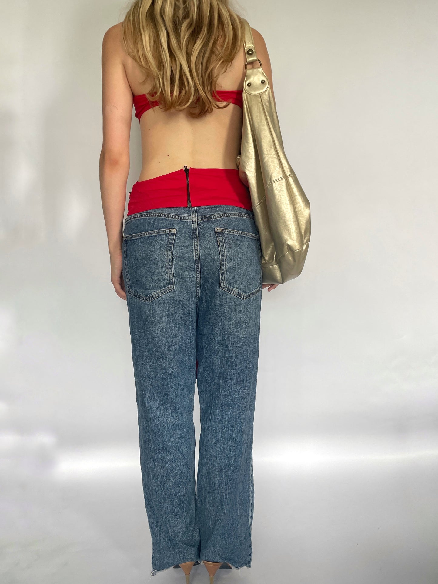 French vintage knee length top