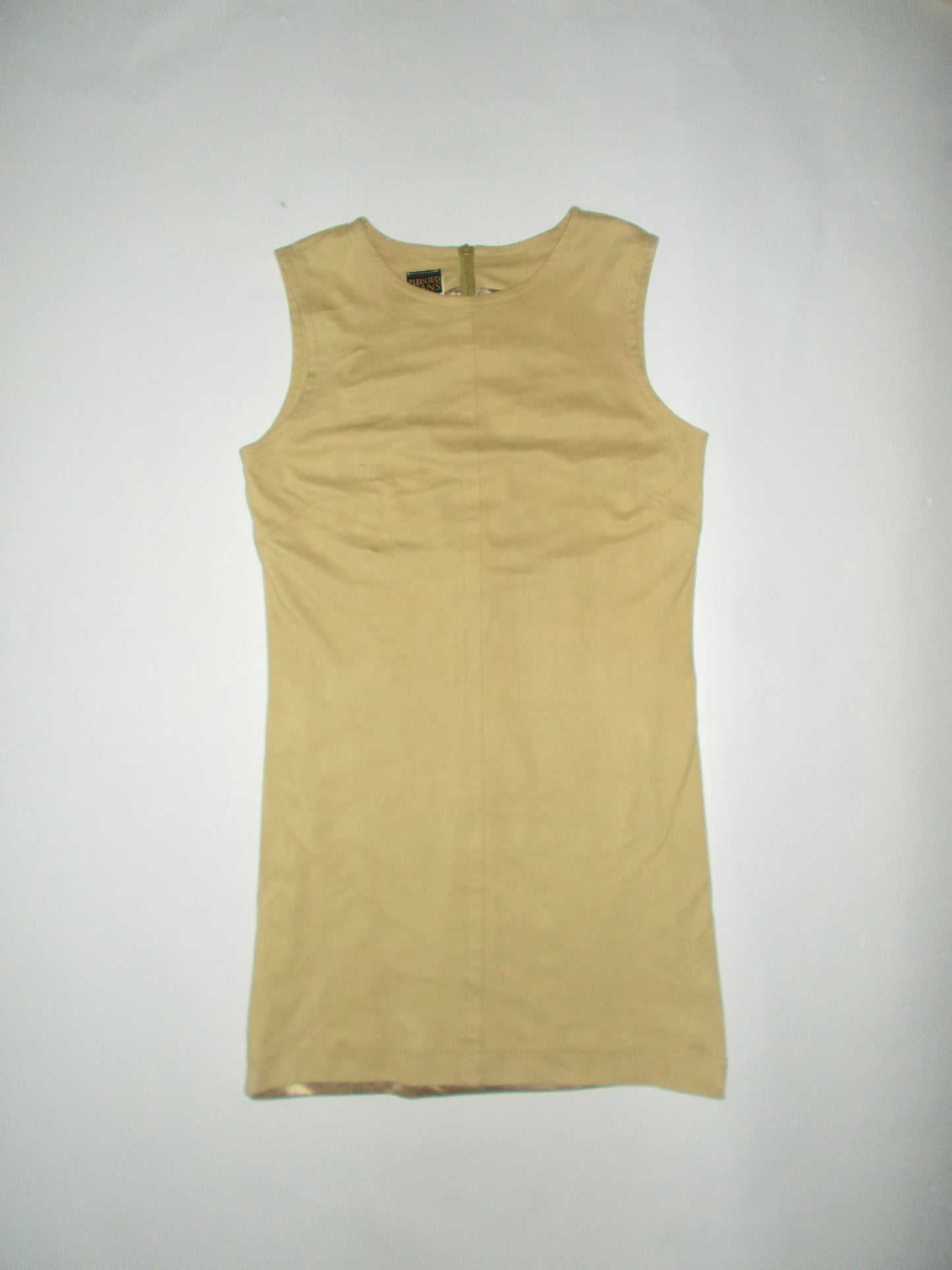 Plein Sud a-line suede mini dress