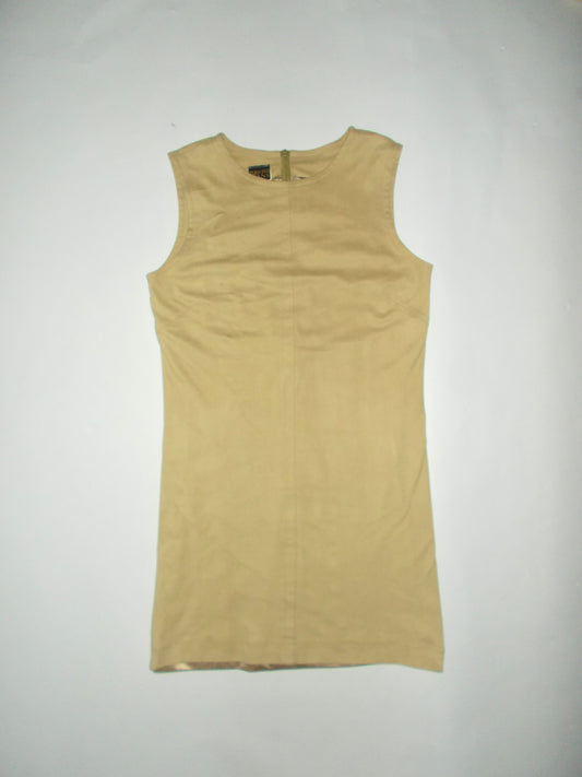 Plein Sud a-line suede mini dress