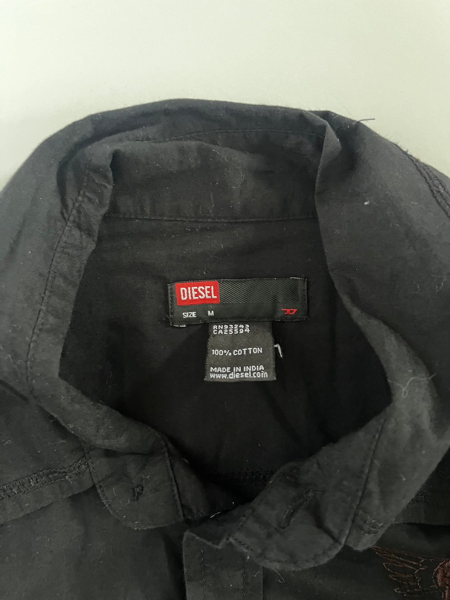 Diesel button up shirt