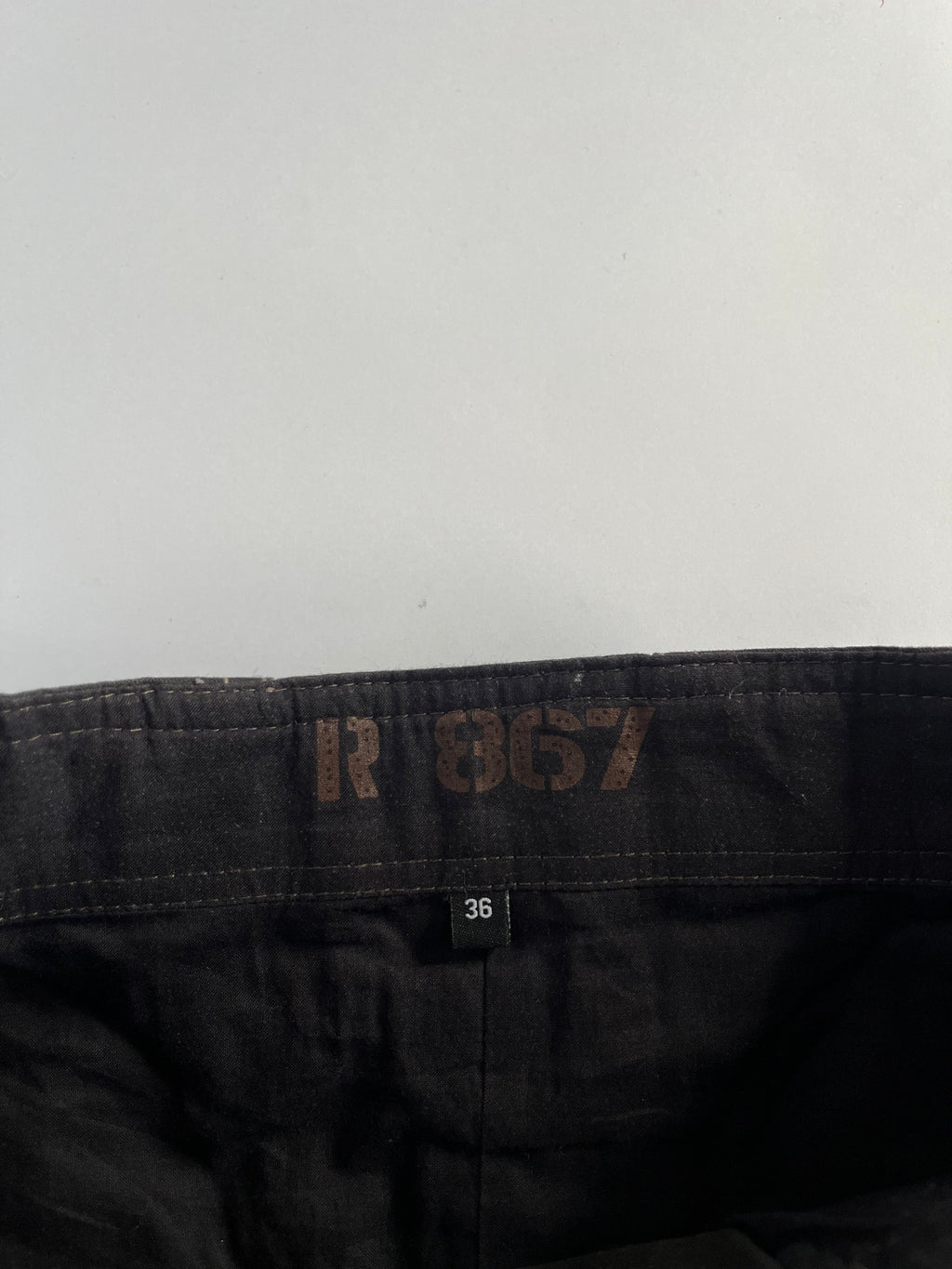 Subversive knee length cargo skirt