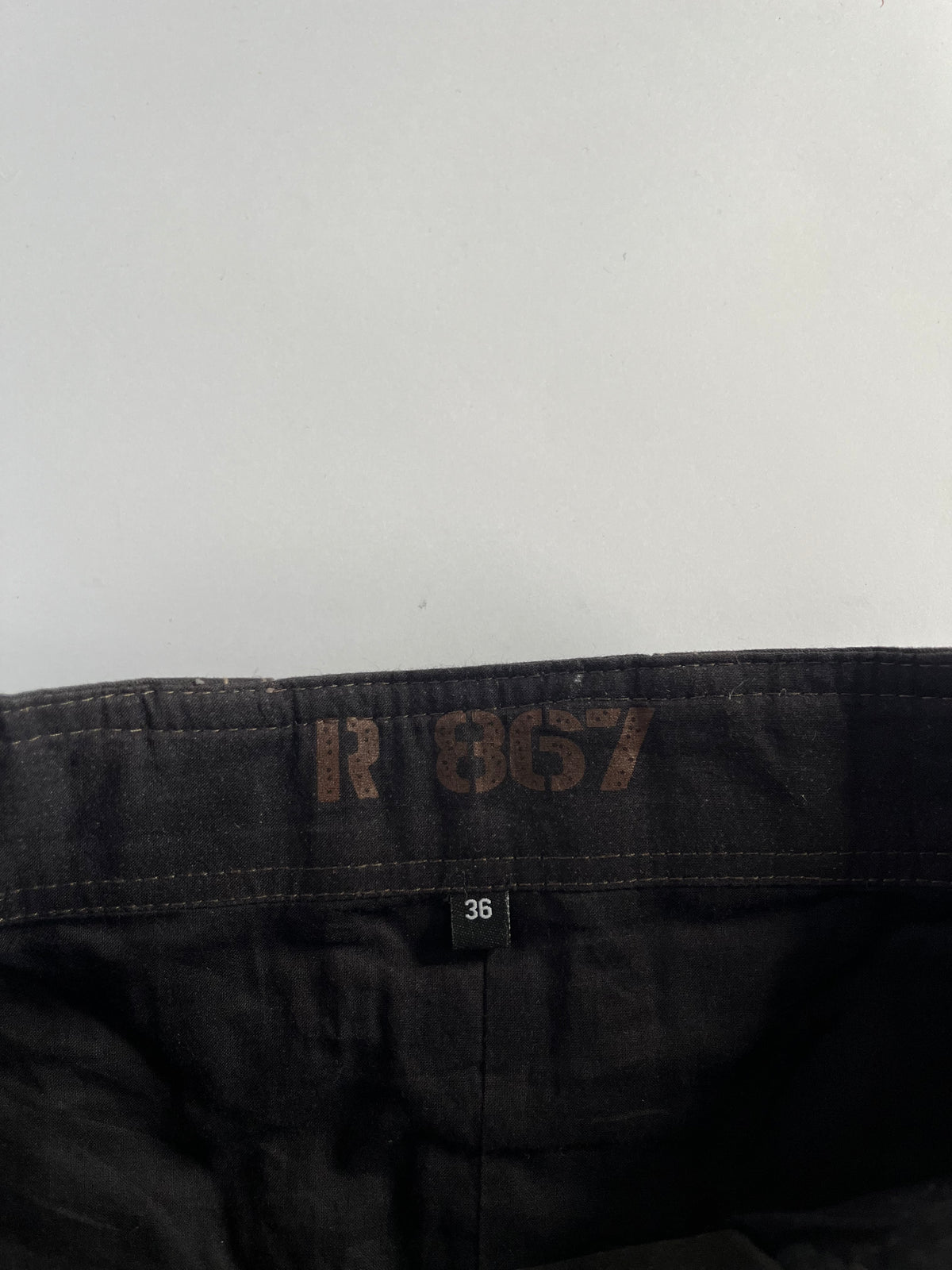 Subversive knee length cargo skirt