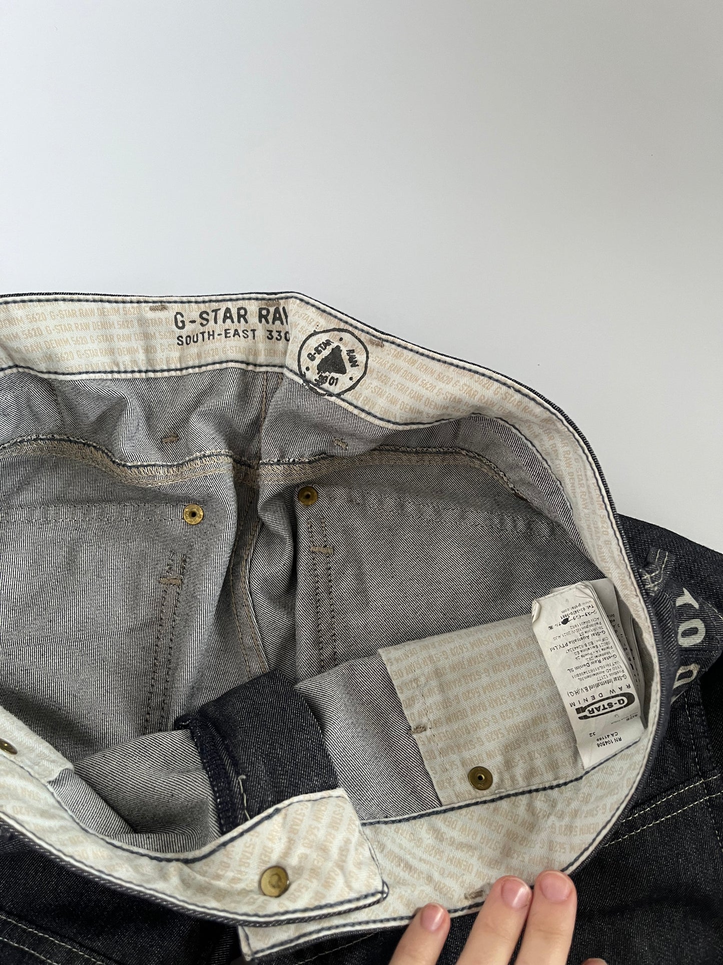 G-star RAW denim capris