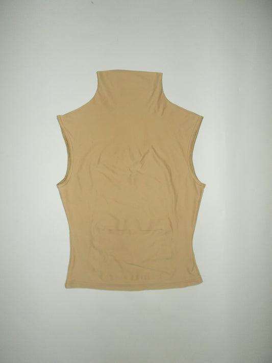 90’s Fendi nude high neck tank top