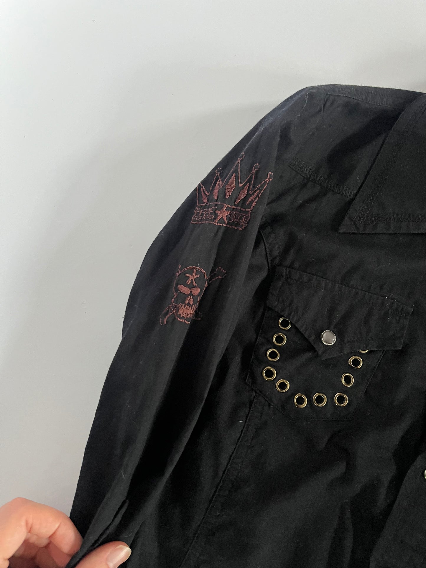 Diesel button up shirt