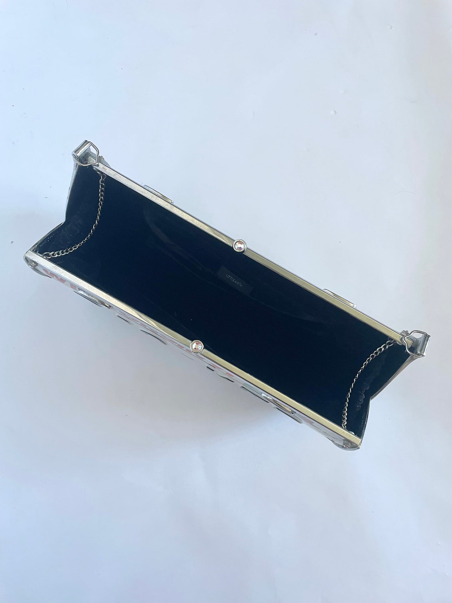 Little Earth Wisconsin license plate clutch