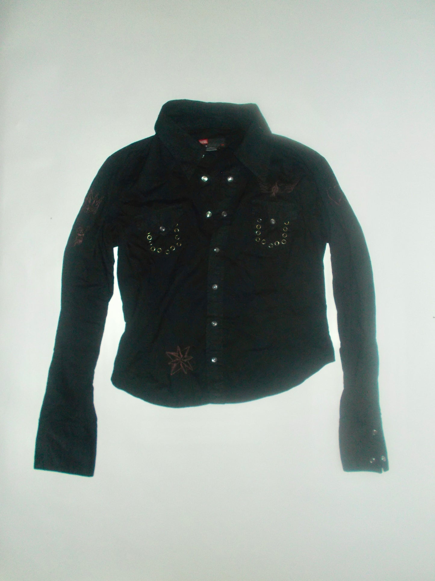 Diesel button up shirt