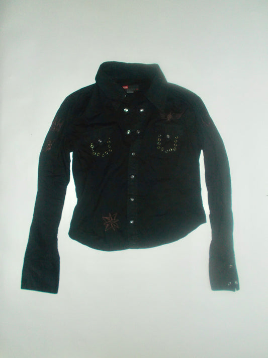 Diesel button up shirt
