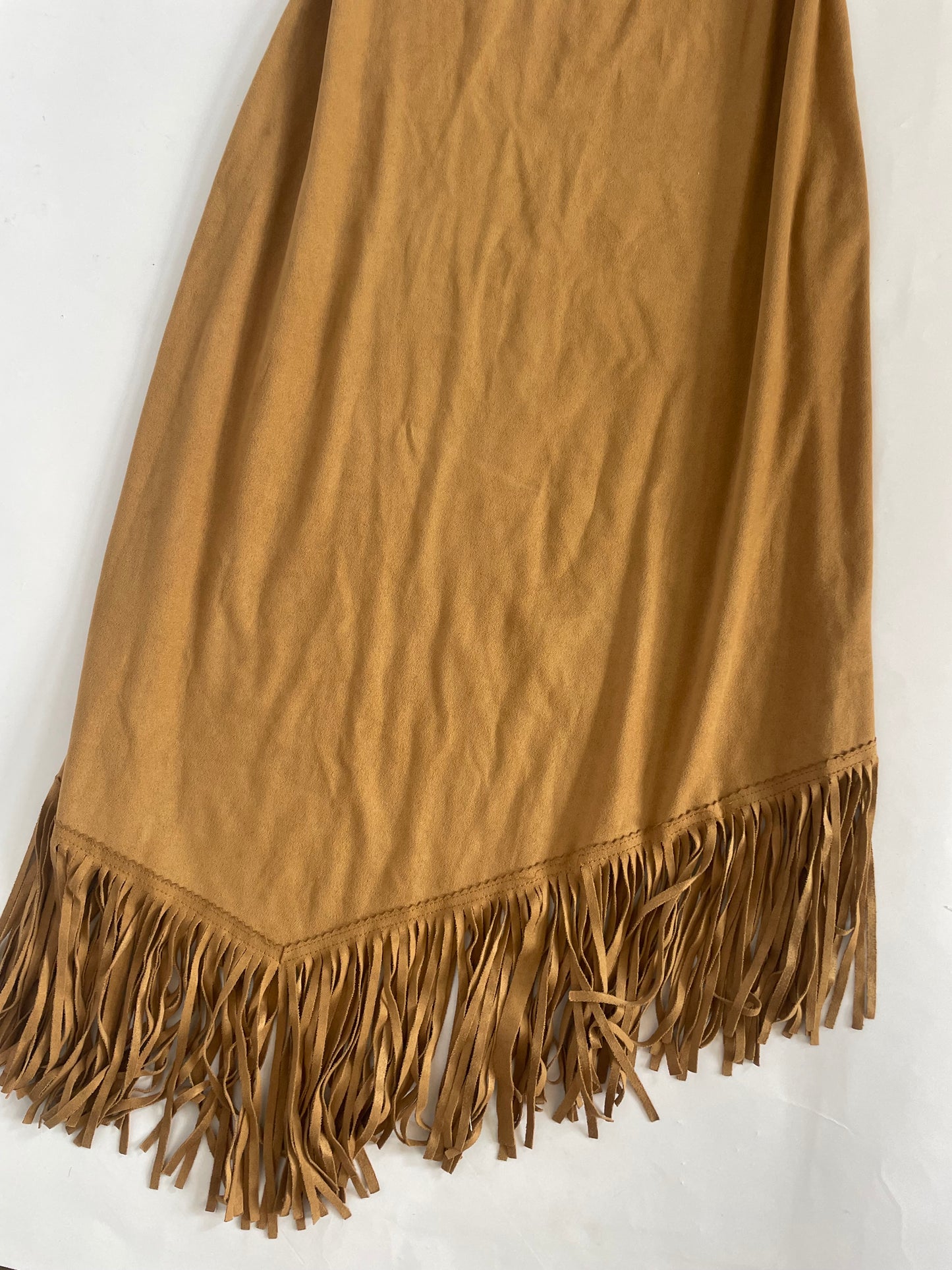Plein Sud suede tassel midi dress