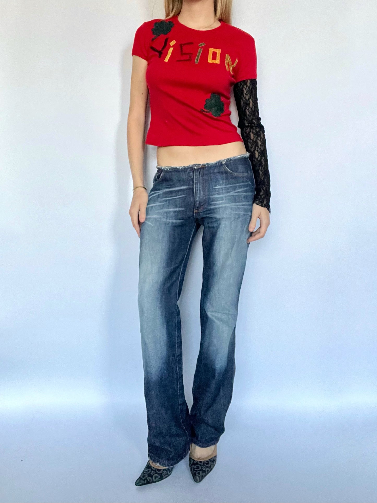 Miss sixty one sleeve top