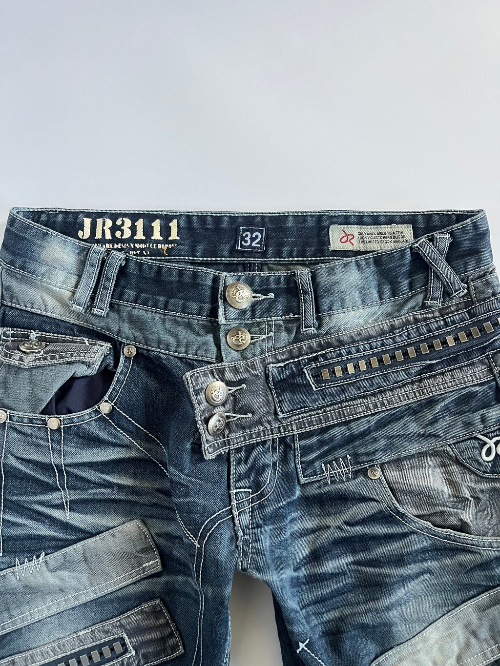 Subversive Japanese straight leg jeans