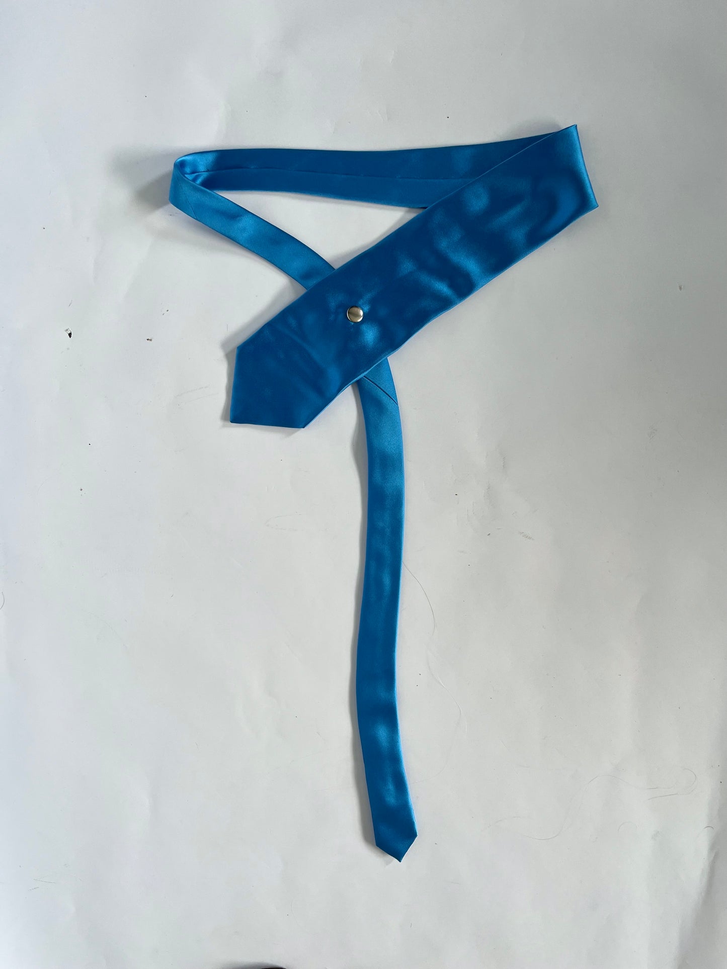 33 inch tie belt: Blue