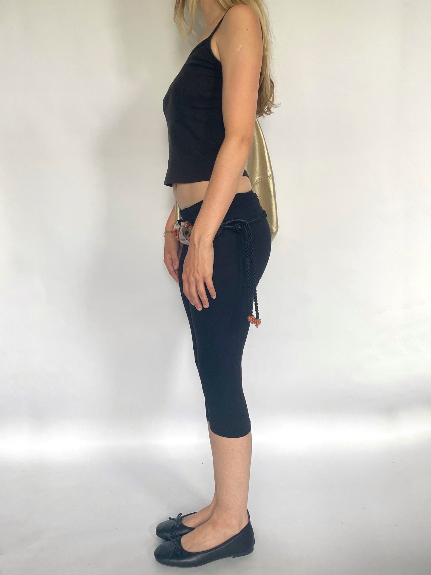 Seashell rope belt