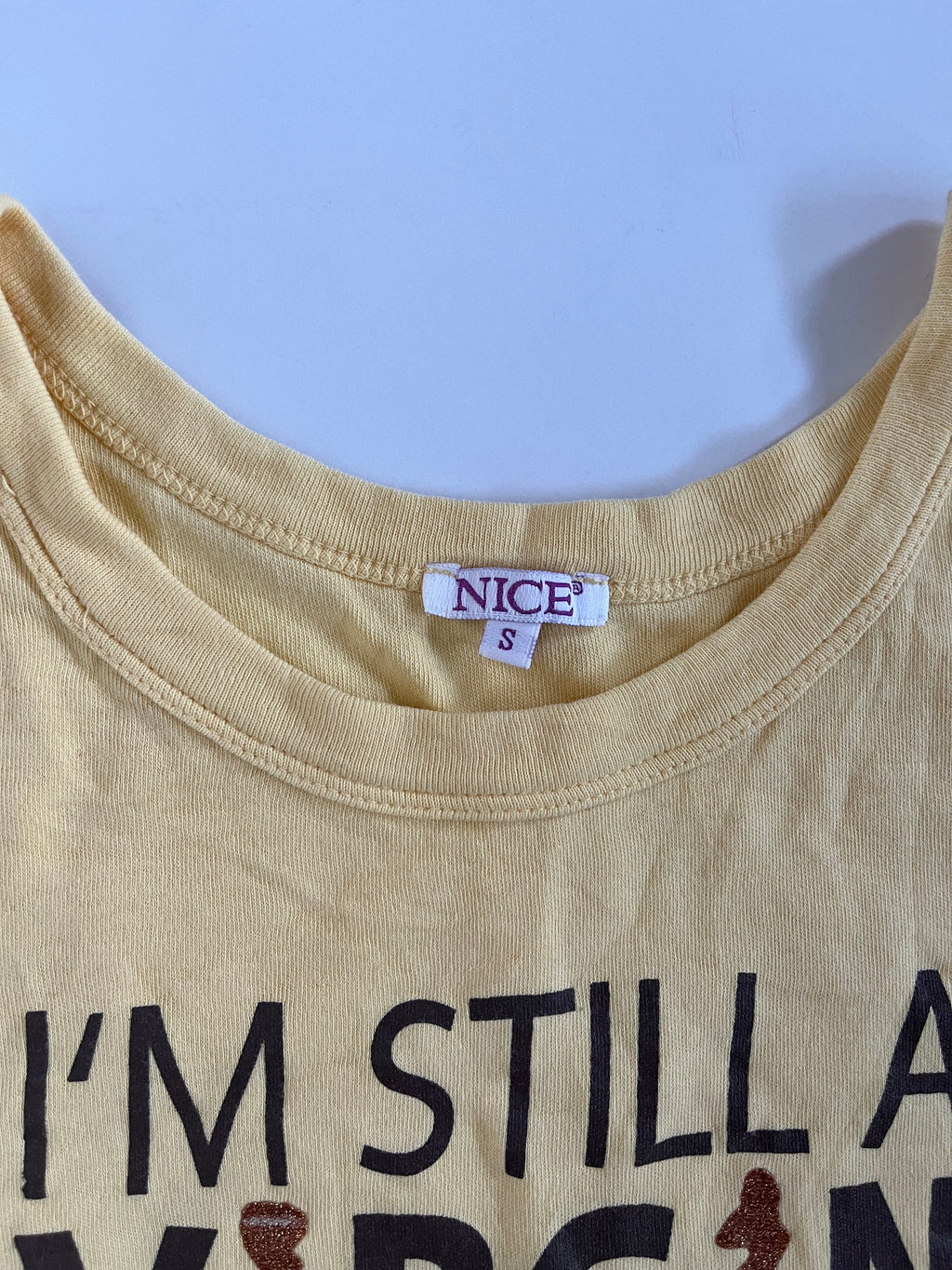 “I’m still a virgin” graphic slogan best