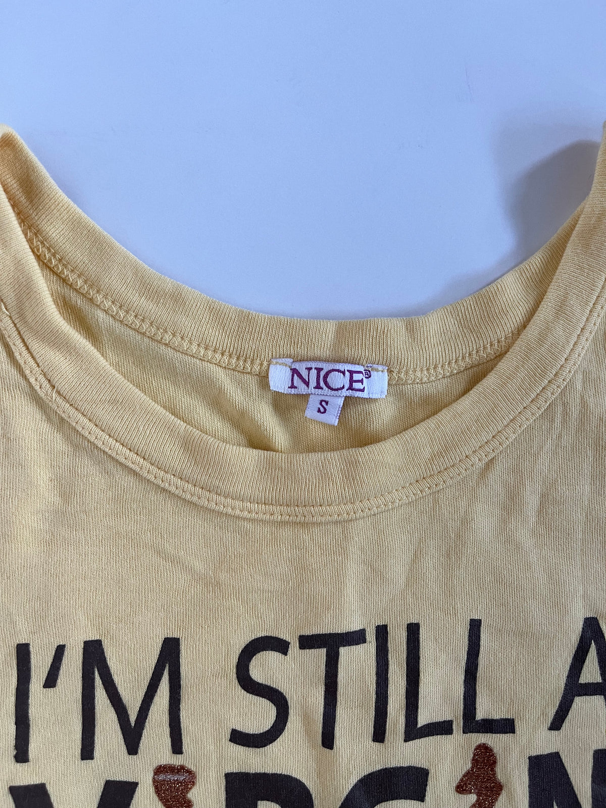 “I’m still a virgin” graphic slogan best