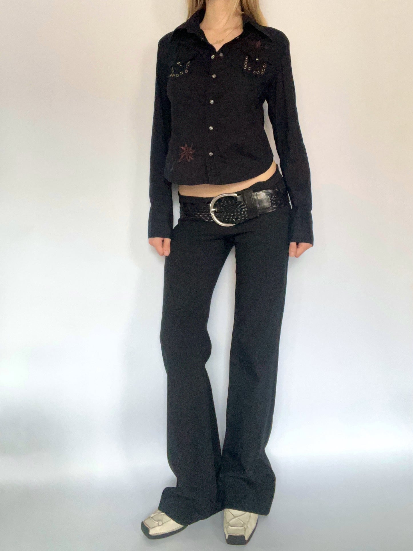 Diesel button up shirt