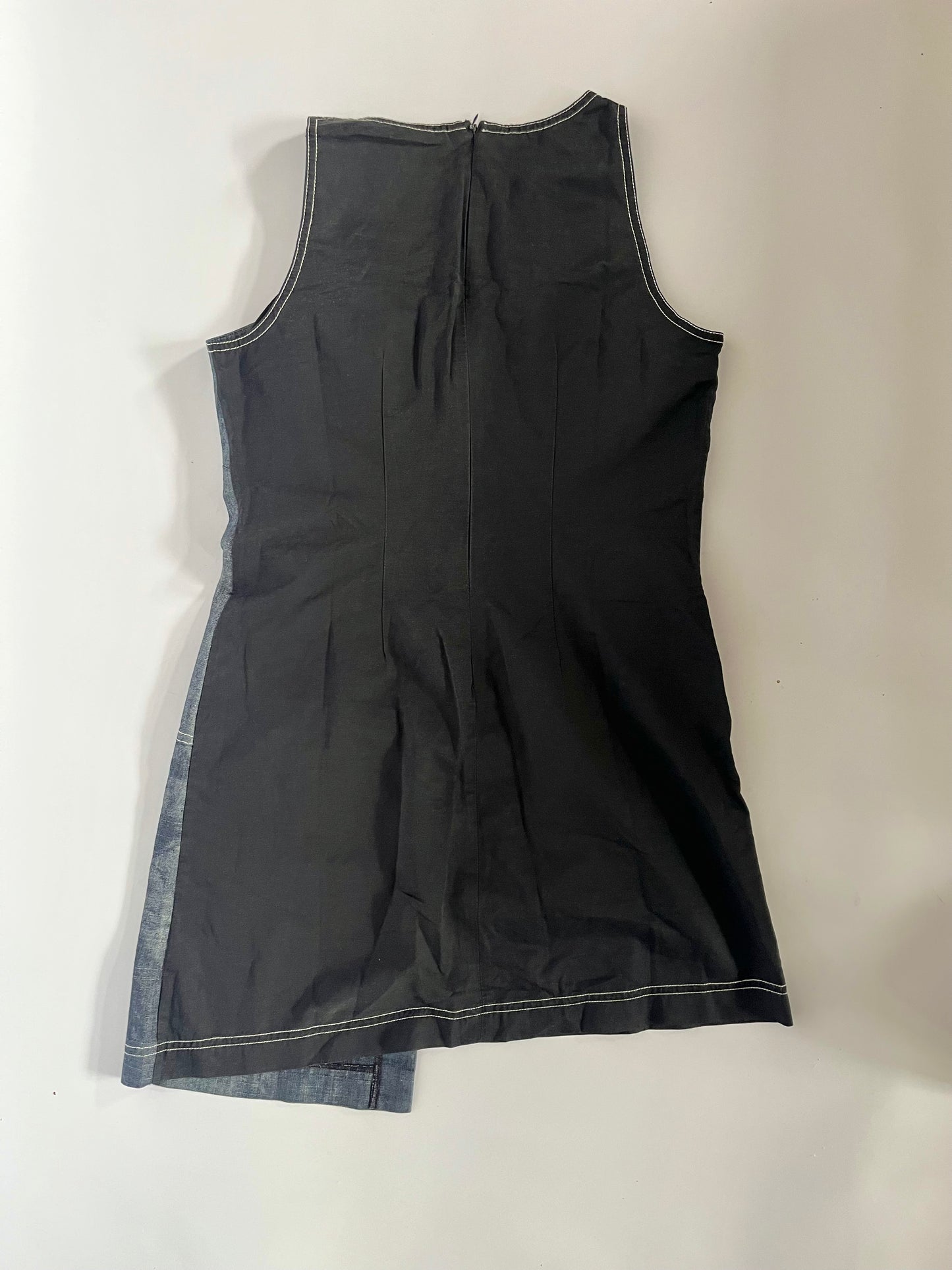 Denim & shell trouser set