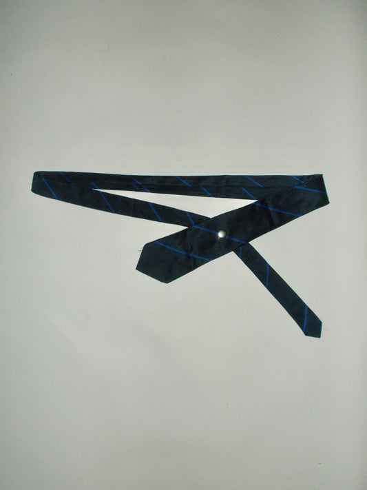 39 inch tie belt: stripe